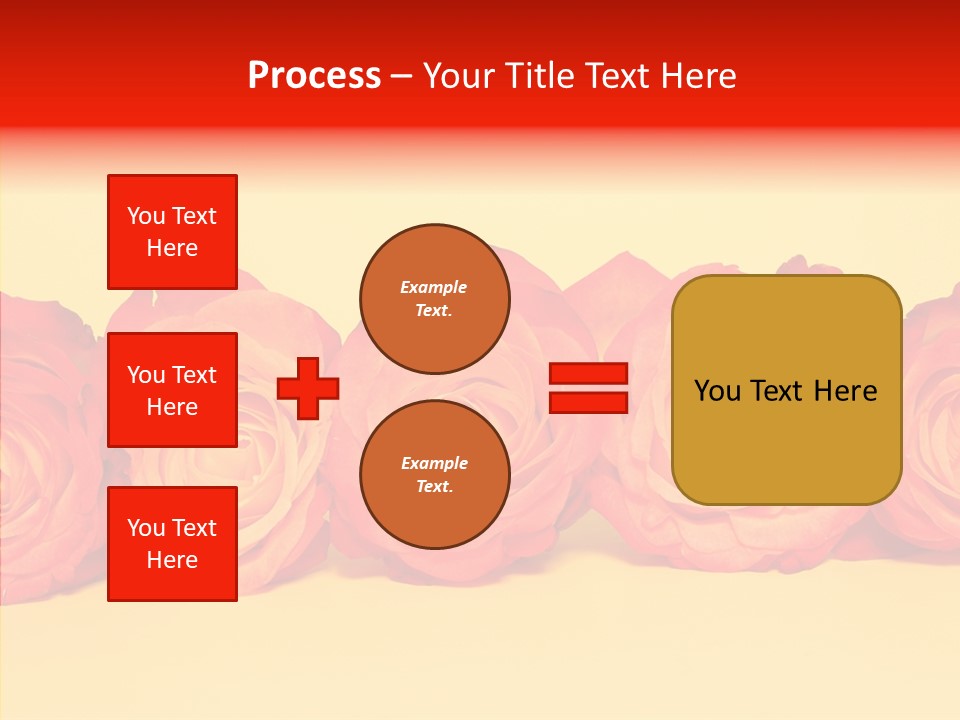 Colors Rose Flora PowerPoint Template
