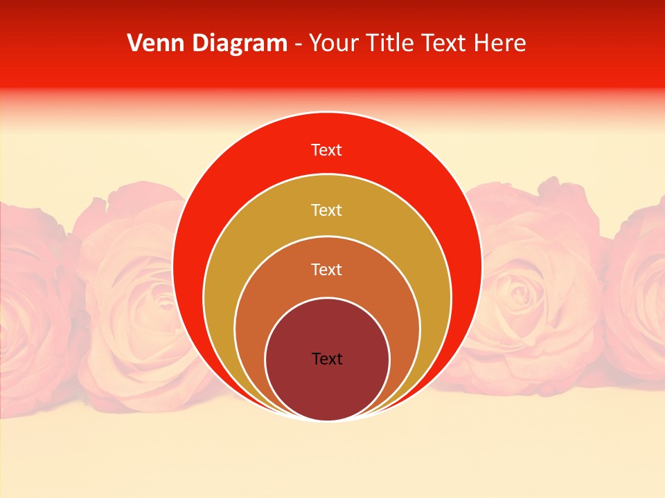 Colors Rose Flora PowerPoint Template
