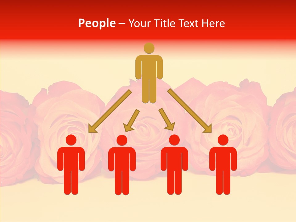 Colors Rose Flora PowerPoint Template