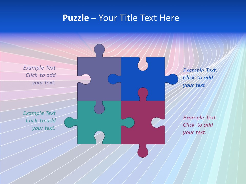 Sampler Spectrum Swatch PowerPoint Template