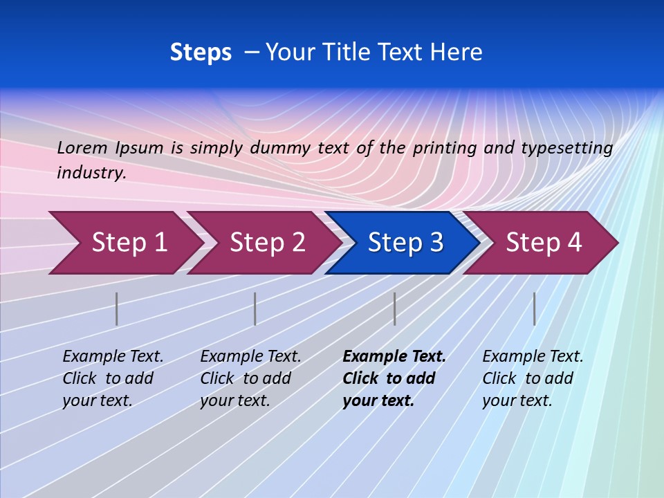 Sampler Spectrum Swatch PowerPoint Template