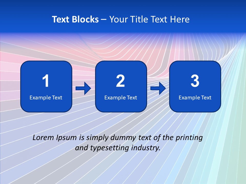 Sampler Spectrum Swatch PowerPoint Template