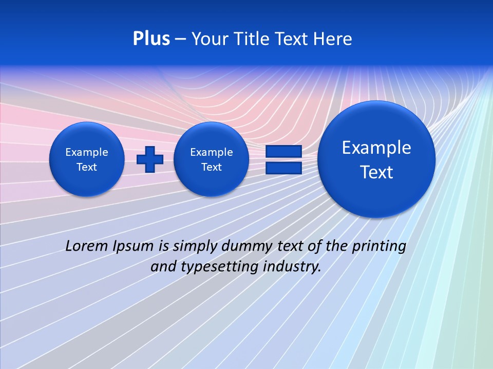 Sampler Spectrum Swatch PowerPoint Template