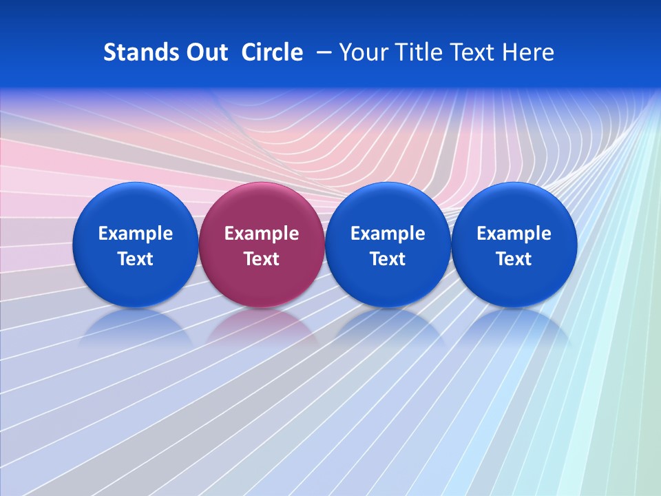 Sampler Spectrum Swatch PowerPoint Template