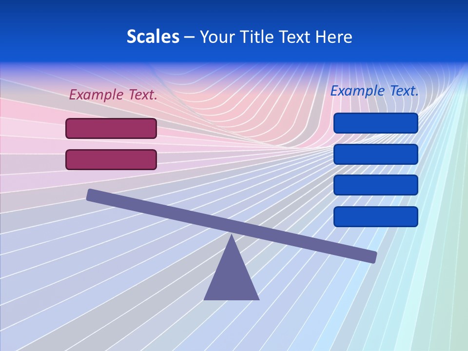 Sampler Spectrum Swatch PowerPoint Template