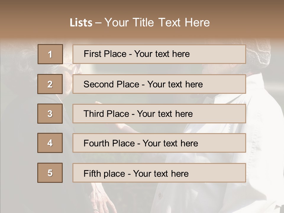 Board People Office PowerPoint Template