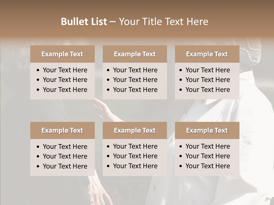 Board People Office PowerPoint Template
