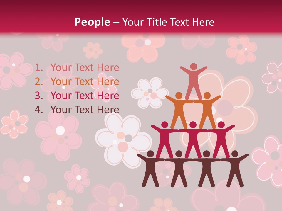 Character Group Humorou PowerPoint Template
