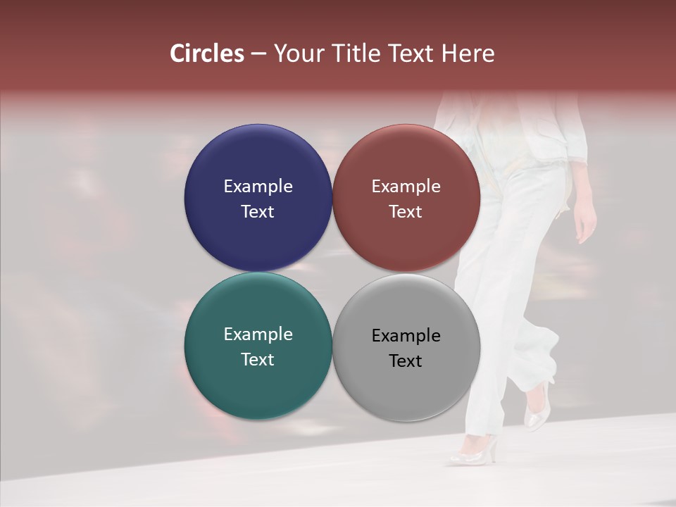 Exhibition Beauty Fashion PowerPoint Template