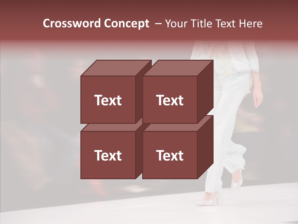 Exhibition Beauty Fashion PowerPoint Template