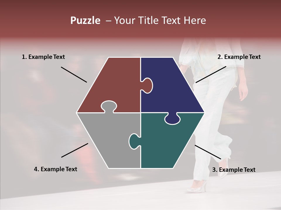 Exhibition Beauty Fashion PowerPoint Template