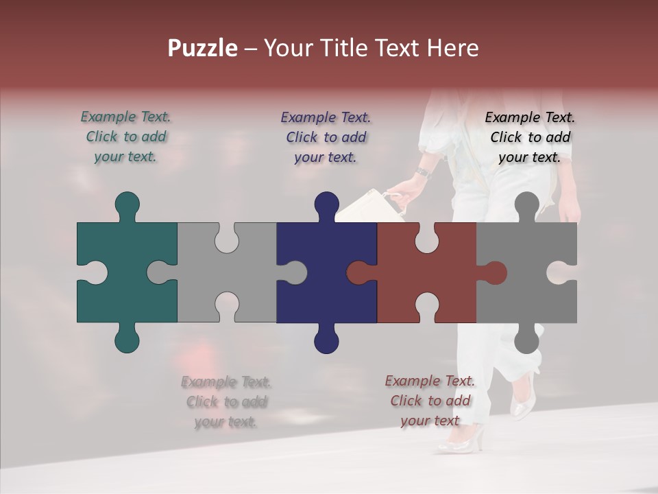 Exhibition Beauty Fashion PowerPoint Template