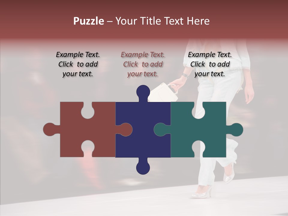 Exhibition Beauty Fashion PowerPoint Template