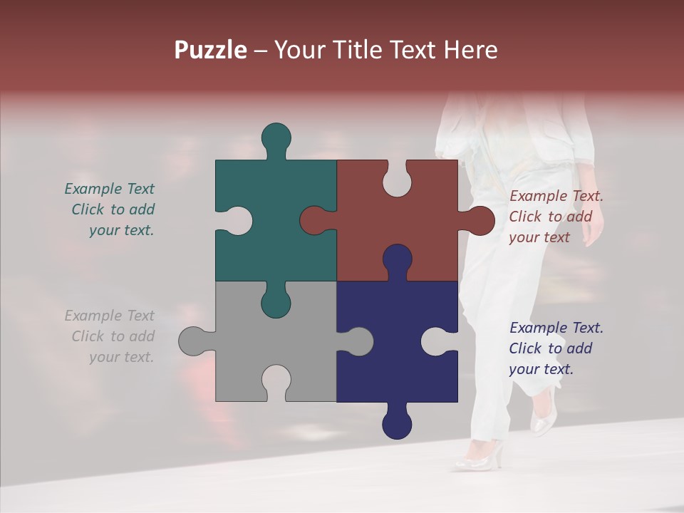 Exhibition Beauty Fashion PowerPoint Template