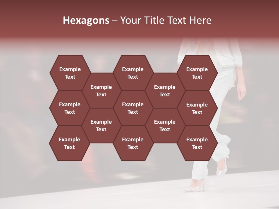 Exhibition Beauty Fashion PowerPoint Template