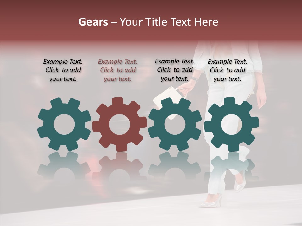 Exhibition Beauty Fashion PowerPoint Template