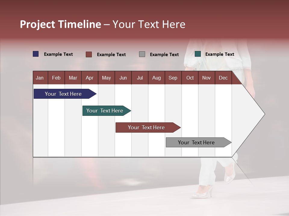 Exhibition Beauty Fashion PowerPoint Template