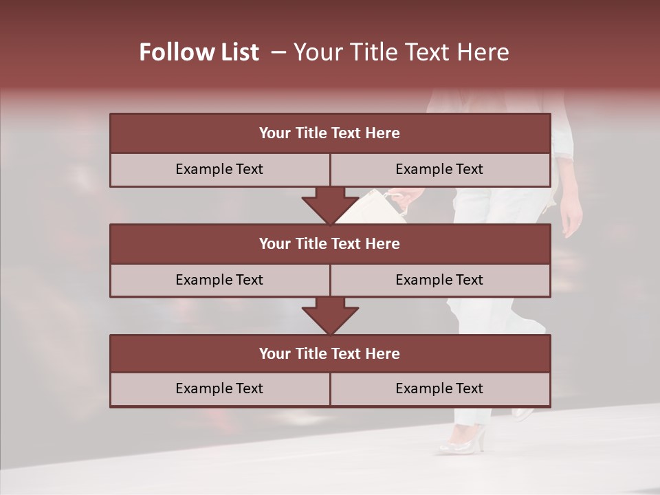 Exhibition Beauty Fashion PowerPoint Template