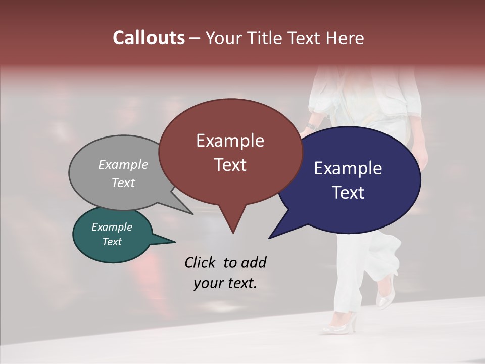 Exhibition Beauty Fashion PowerPoint Template