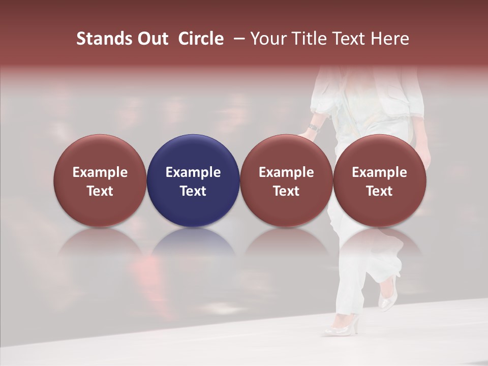 Exhibition Beauty Fashion PowerPoint Template