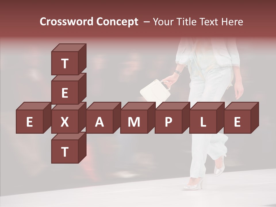 Exhibition Beauty Fashion PowerPoint Template