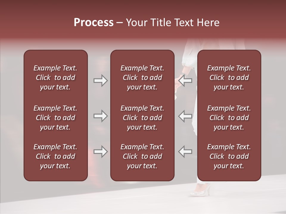 Exhibition Beauty Fashion PowerPoint Template