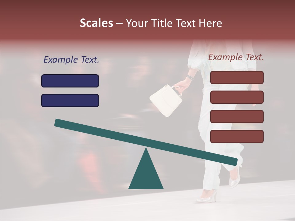 Exhibition Beauty Fashion PowerPoint Template