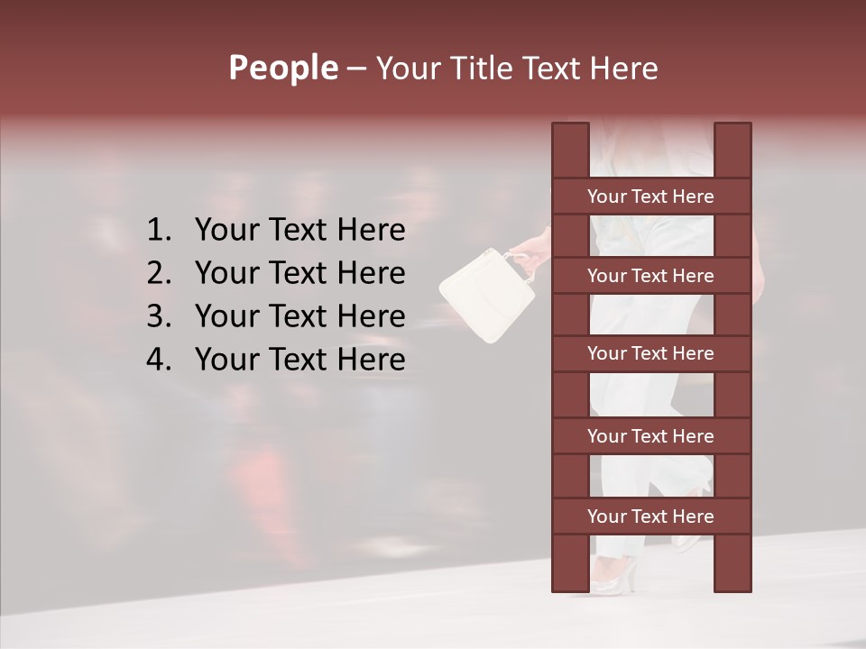 Exhibition Beauty Fashion PowerPoint Template