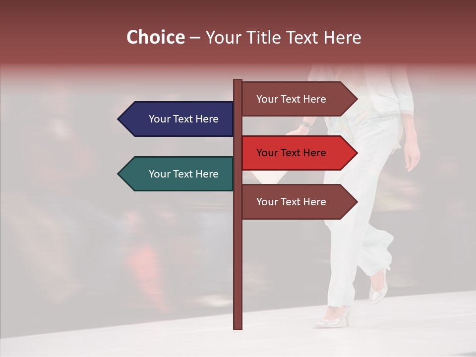 Exhibition Beauty Fashion PowerPoint Template