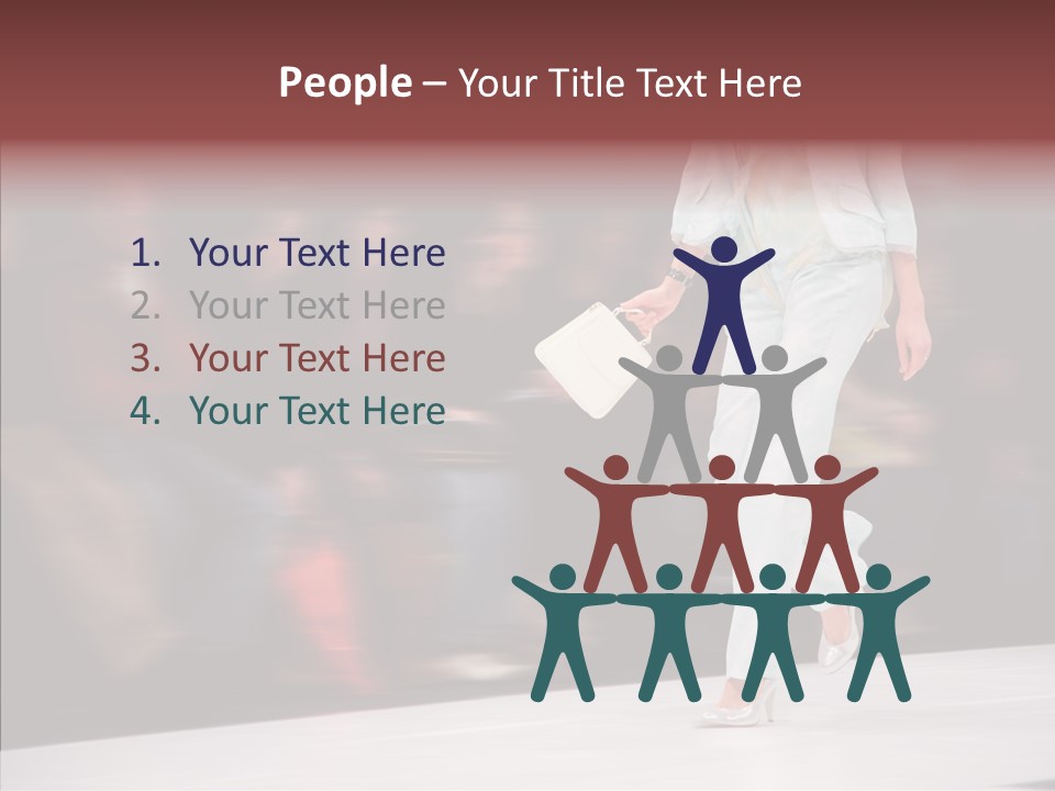 Exhibition Beauty Fashion PowerPoint Template