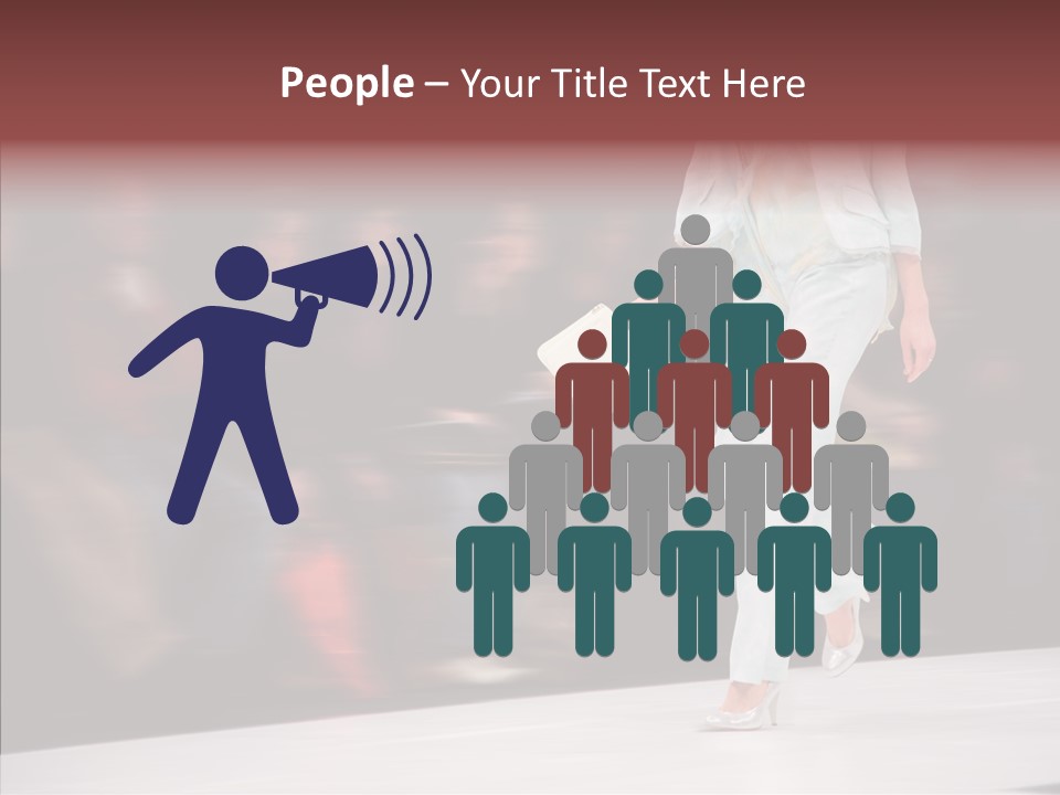 Exhibition Beauty Fashion PowerPoint Template