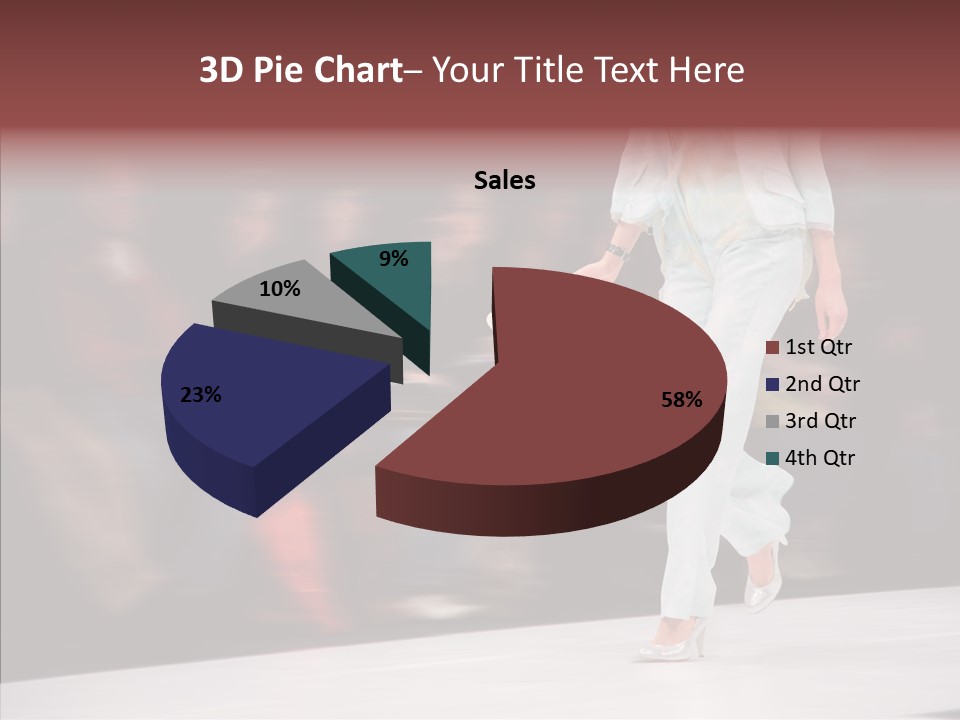 Exhibition Beauty Fashion PowerPoint Template