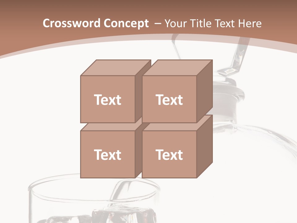 Beverage Drink Ice PowerPoint Template