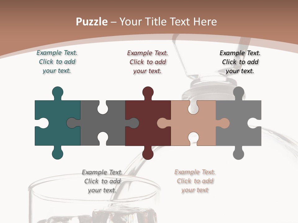 Beverage Drink Ice PowerPoint Template