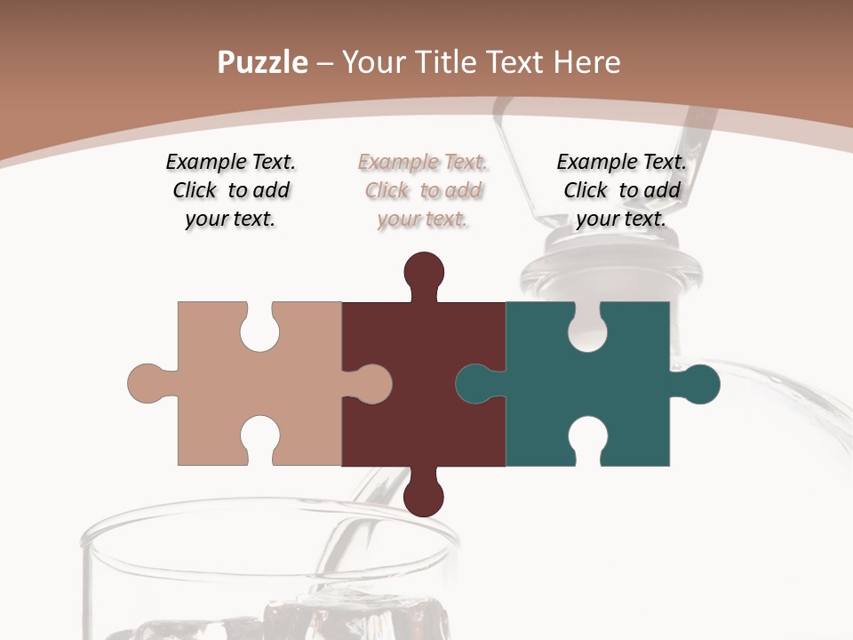 Beverage Drink Ice PowerPoint Template