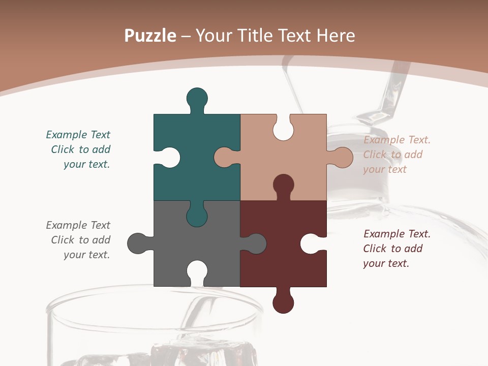 Beverage Drink Ice PowerPoint Template