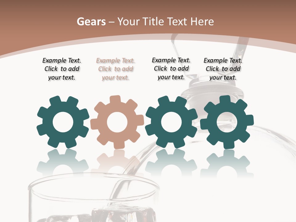 Beverage Drink Ice PowerPoint Template