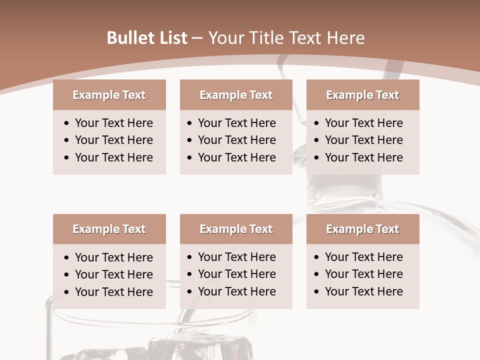 Beverage Drink Ice PowerPoint Template