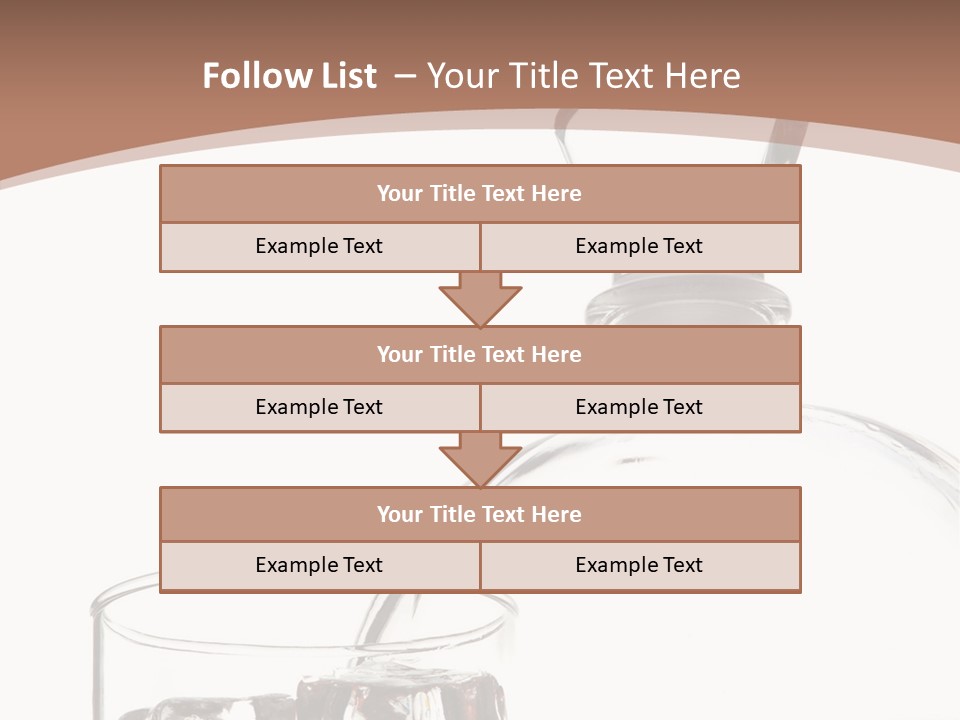 Beverage Drink Ice PowerPoint Template