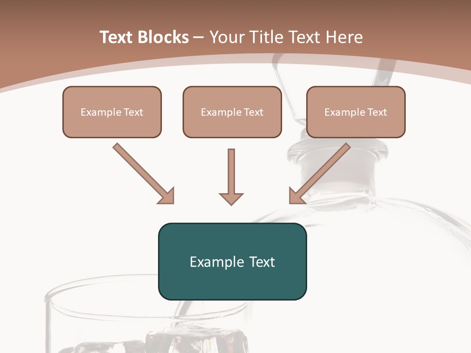 Beverage Drink Ice PowerPoint Template