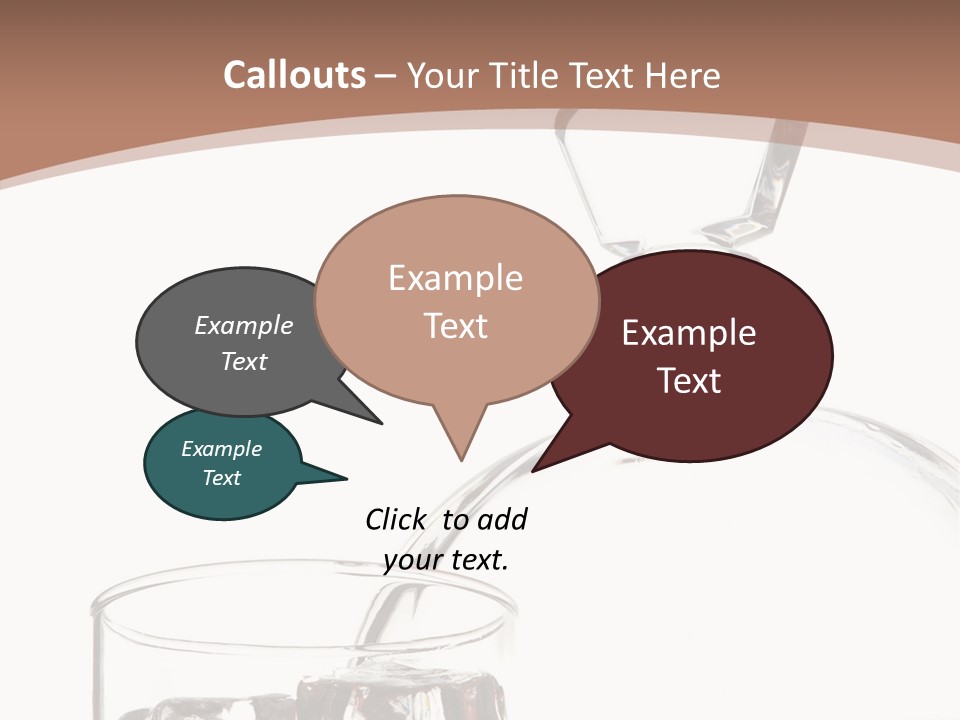 Beverage Drink Ice PowerPoint Template