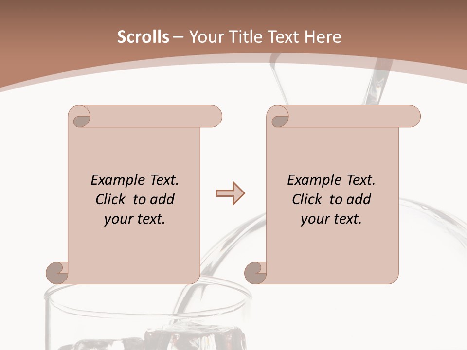 Beverage Drink Ice PowerPoint Template