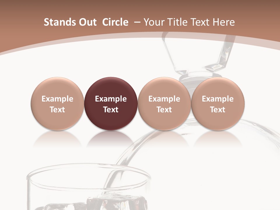 Beverage Drink Ice PowerPoint Template