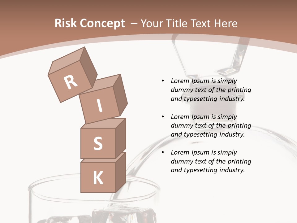 Beverage Drink Ice PowerPoint Template