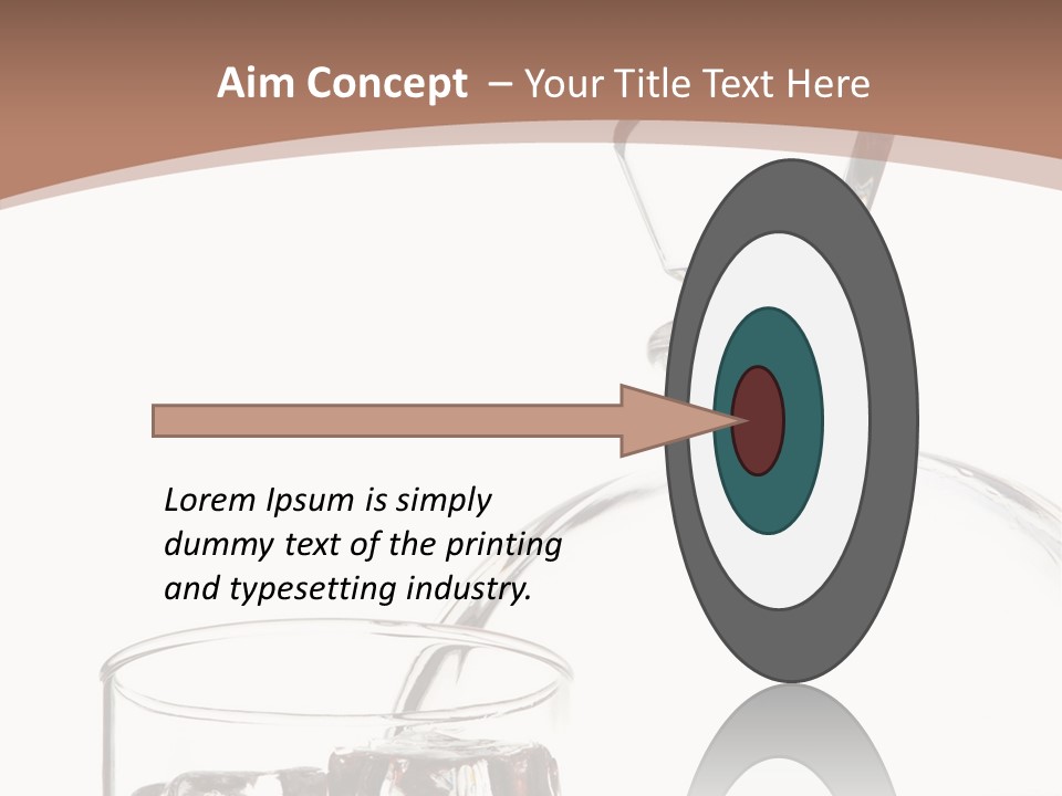 Beverage Drink Ice PowerPoint Template