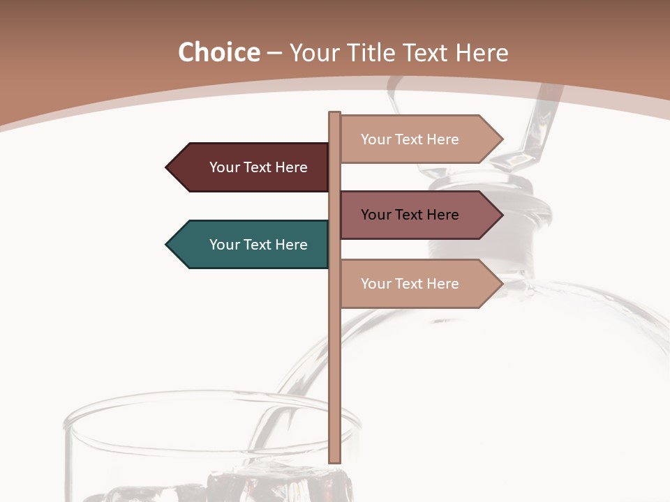Beverage Drink Ice PowerPoint Template