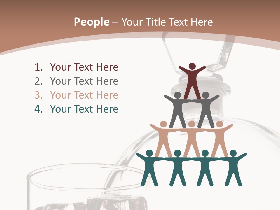 Beverage Drink Ice PowerPoint Template