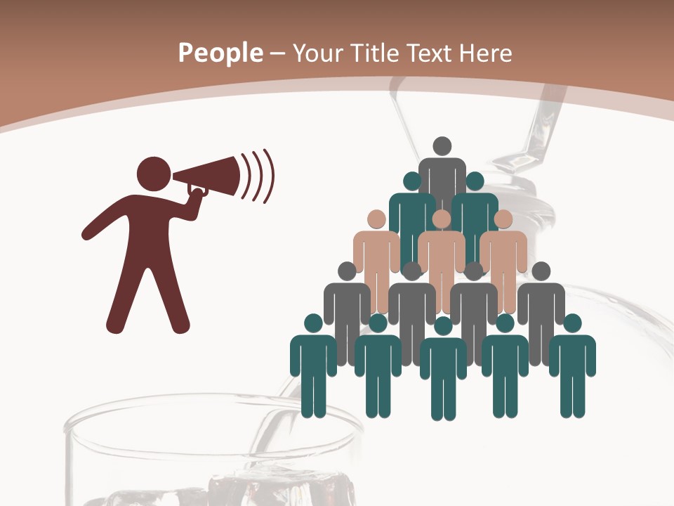 Beverage Drink Ice PowerPoint Template