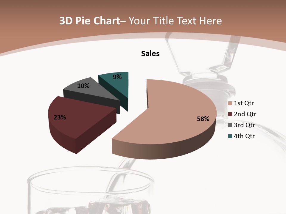 Beverage Drink Ice PowerPoint Template
