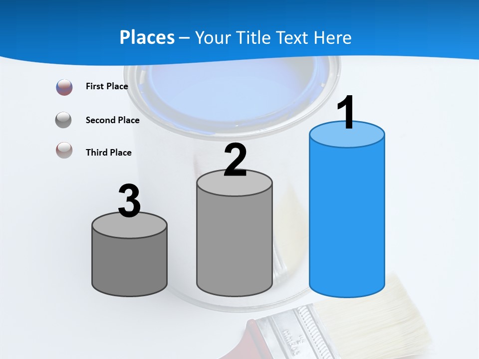 Design Blue Remolding PowerPoint Template